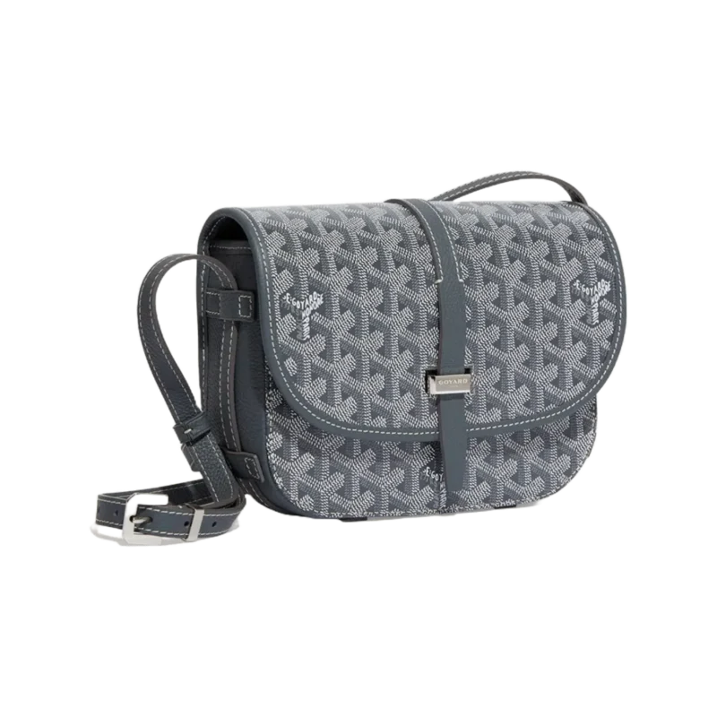 BELVEDERE MESSENGER BAG 'GY'